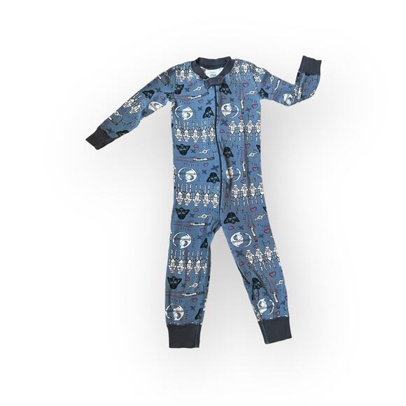 Hanna Andersson Other - Hanna Andersson Star Wars Zip Up Jammies